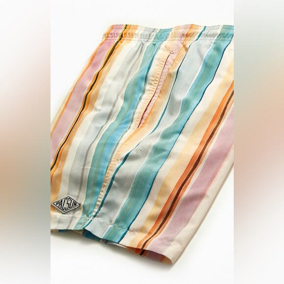 PacSun Watercolor 17" Swim Trunks size s (b11) NWT - Picture 2 of 7